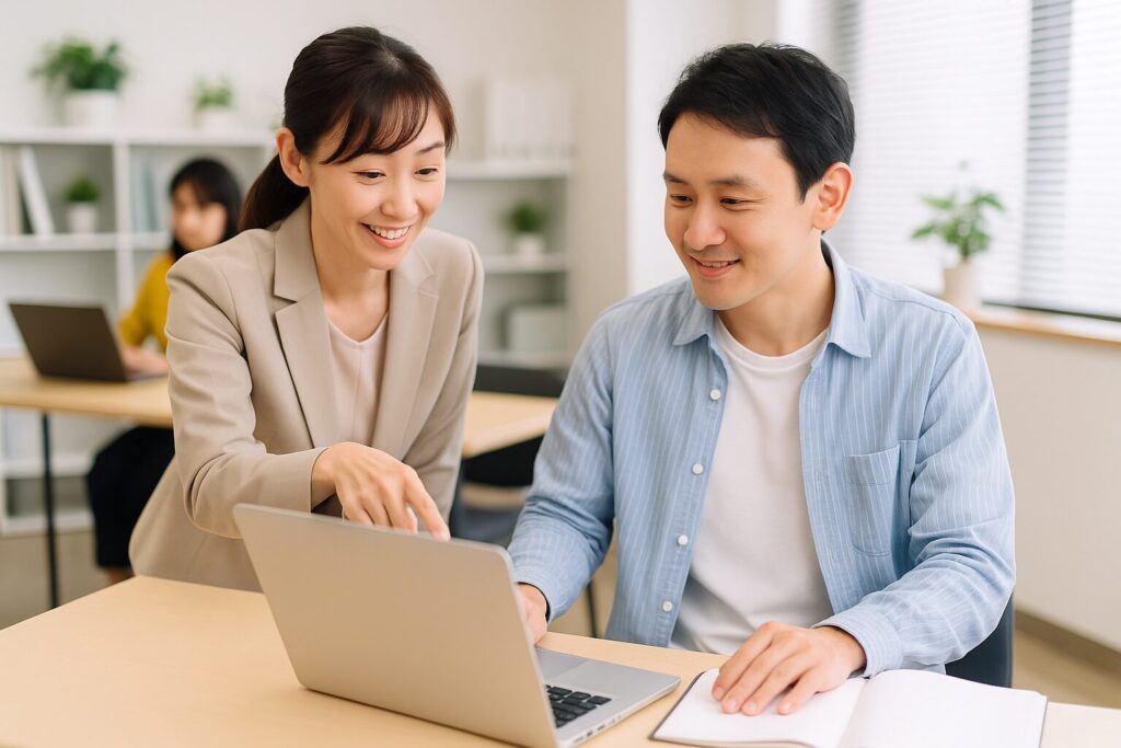 自分のペースで学べるカリキュラム