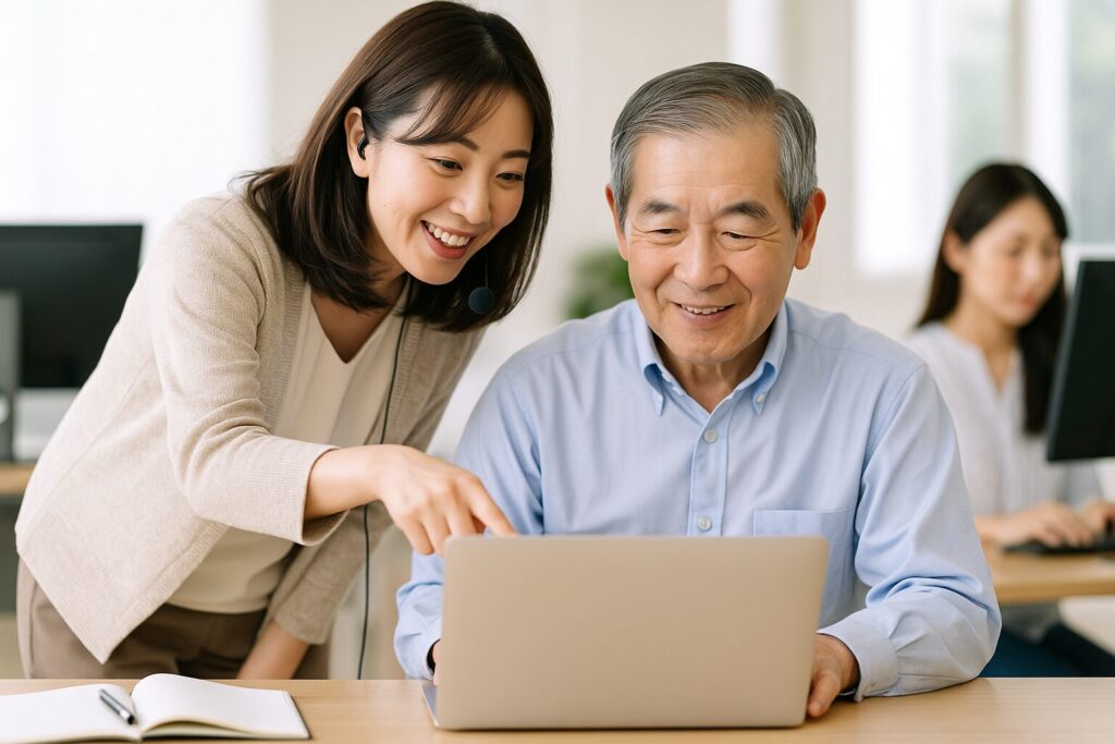 無料体験レッスンの受講
